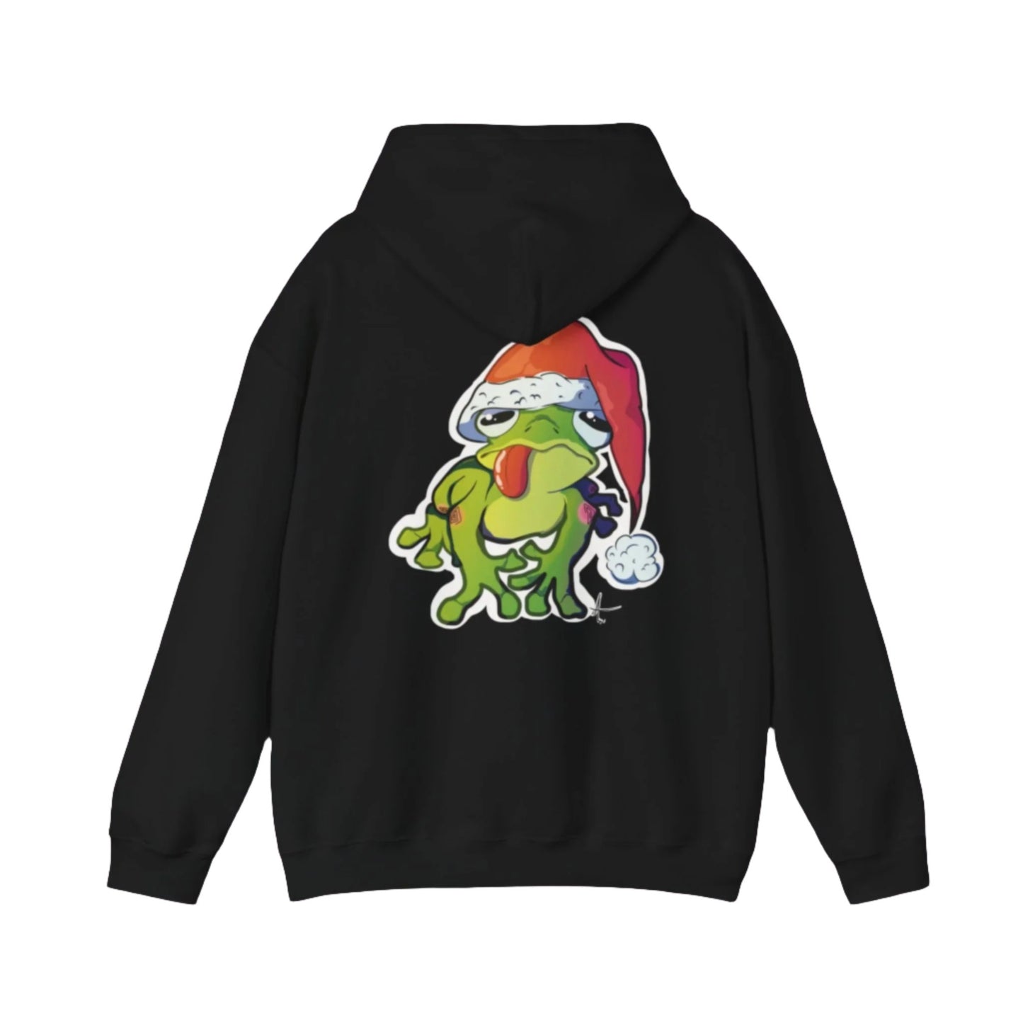 Mistle-TOAD Holiday Frog Unisex Hoodie! 🐸