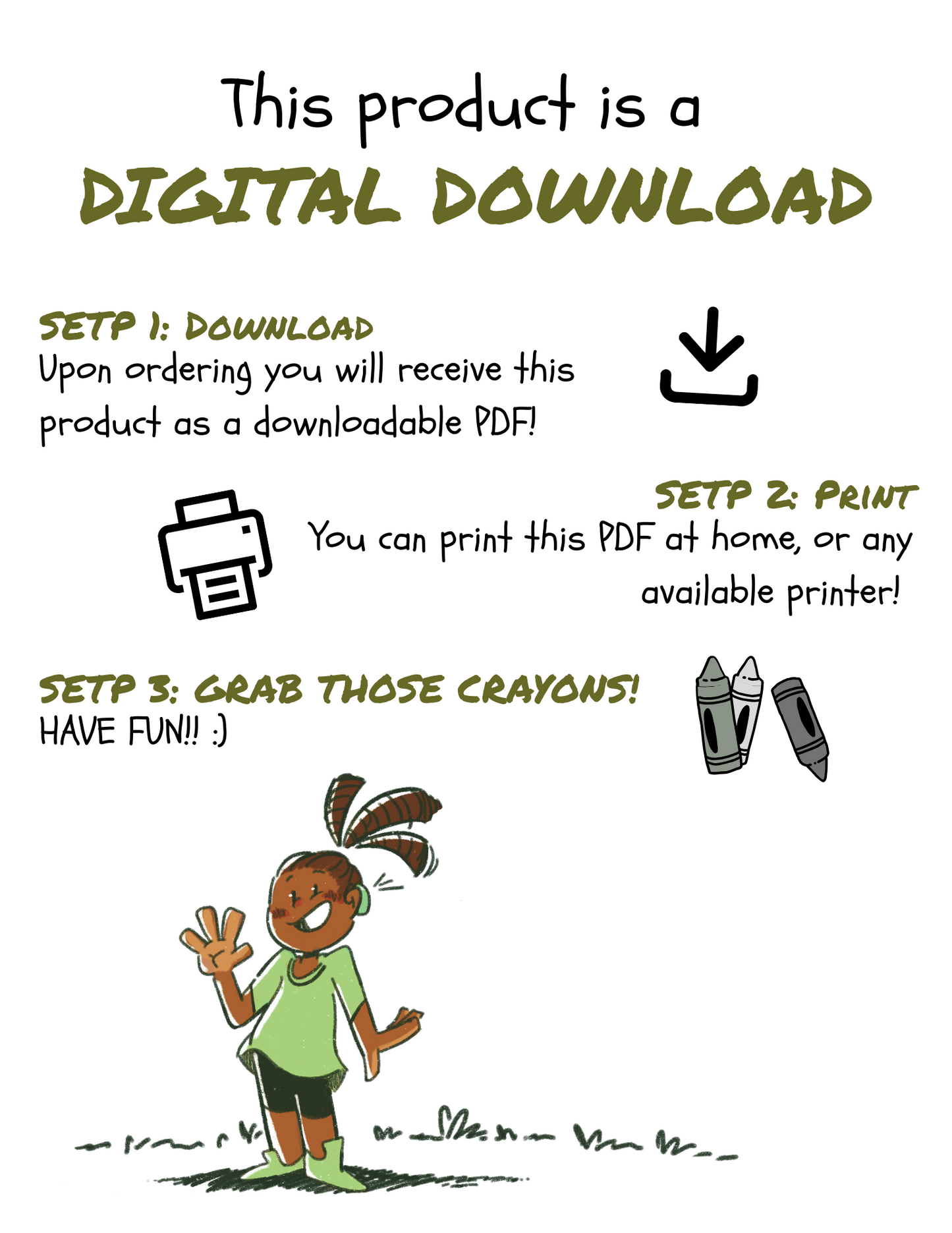 Digital Coloring Book of CATS!