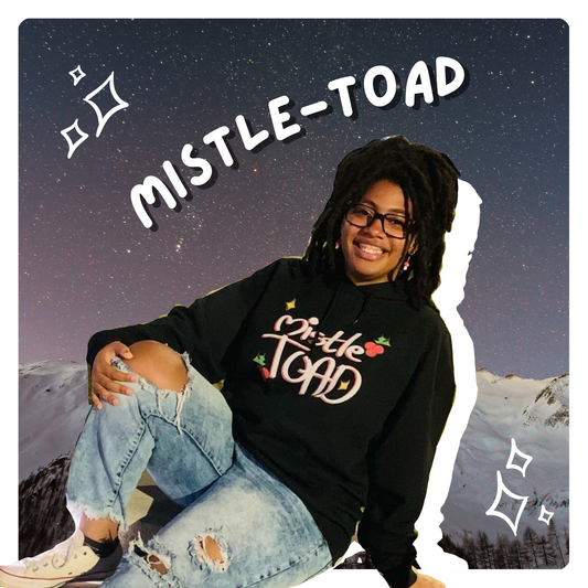 Mistle-TOAD Holiday Frog Unisex Hoodie! 🐸