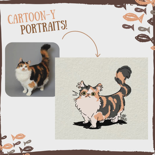 Silly Custom Pet Portraits!